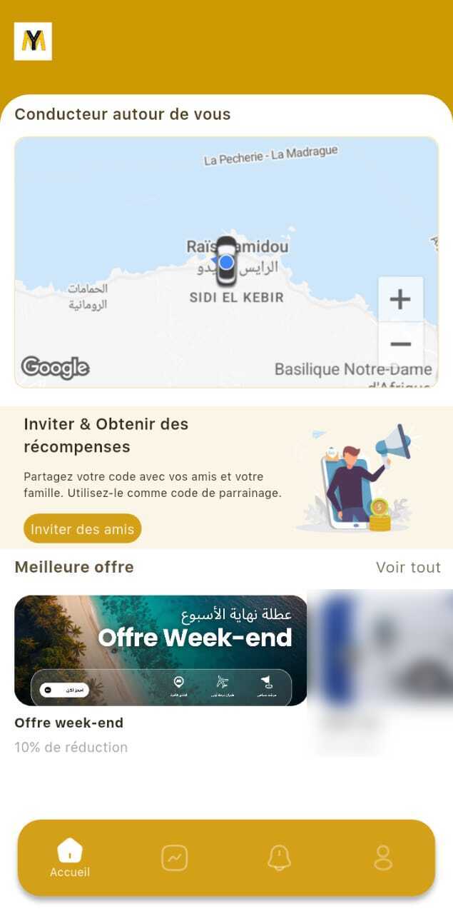 Choisir le point de départ